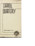 The Carroll Quarterly, vol. 5, no. 3 and no. 4 by John Carroll University