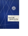The Carroll Quarterly, vol. 8, no. 3 and no. 4 by John Carroll University