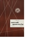 The Carroll Quarterly, vol. 10, no. 3 by John Carroll University