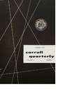 The Carroll Quarterly, vol. 11, no. 1 by John Carroll University