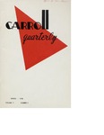 The Carroll Quarterly, vol. 11, no. 3 by John Carroll University