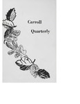 The Carroll Quarterly, vol. 14, no. 1 by John Carroll University
