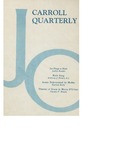The Carroll Quarterly, vol. 16, no. 4 by John Carroll University