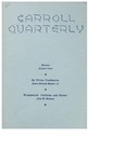 The Carroll Quarterly, vol. 18, no. 1 by John Carroll University