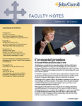 Faculty Notes - John Carroll University