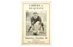 Carroll vs. Duquesne, 1925 by John Carroll University