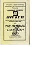 Marinello One Acts: Live at 11, and The Original Last Wish Baby
