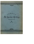 St. Ignatius Catalogue, 1891-1892 by John Carroll University