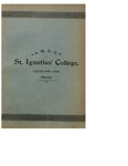 St. Ignatius Catalogue, 1892-1893 by John Carroll University