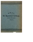 St. Ignatius Catalogue, 1893-1894 by John Carroll University