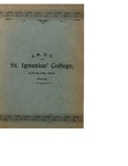 St. Ignatius Catalogue, 1894-1895 by John Carroll University